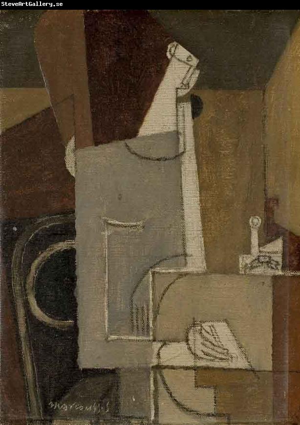 louis marcoussis Personnage ecrivant